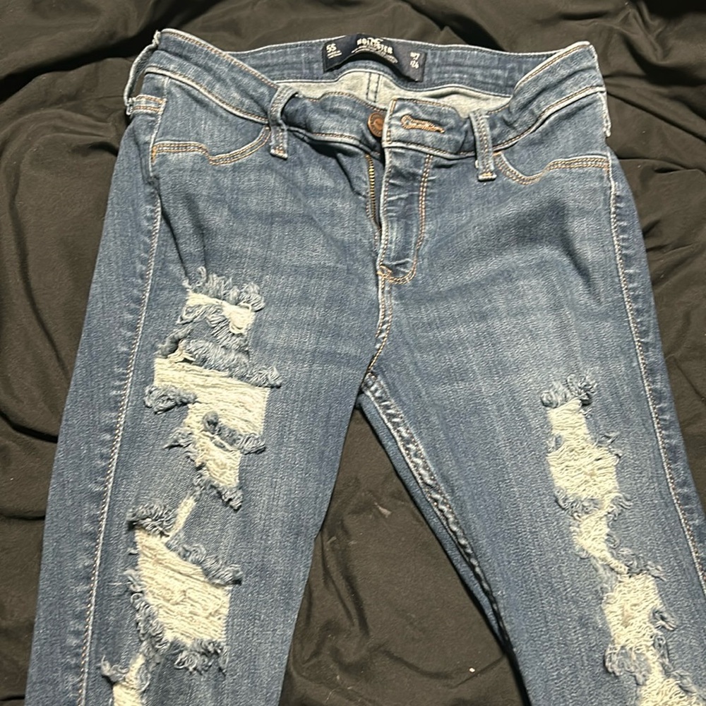 Hollister Mid-Rise Crop Jean legging